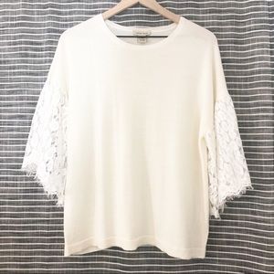 Vertical Design | Merino Wool Blend Sweater